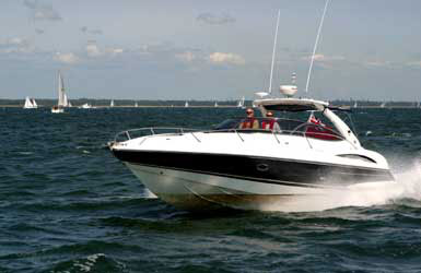 powerboat with heater